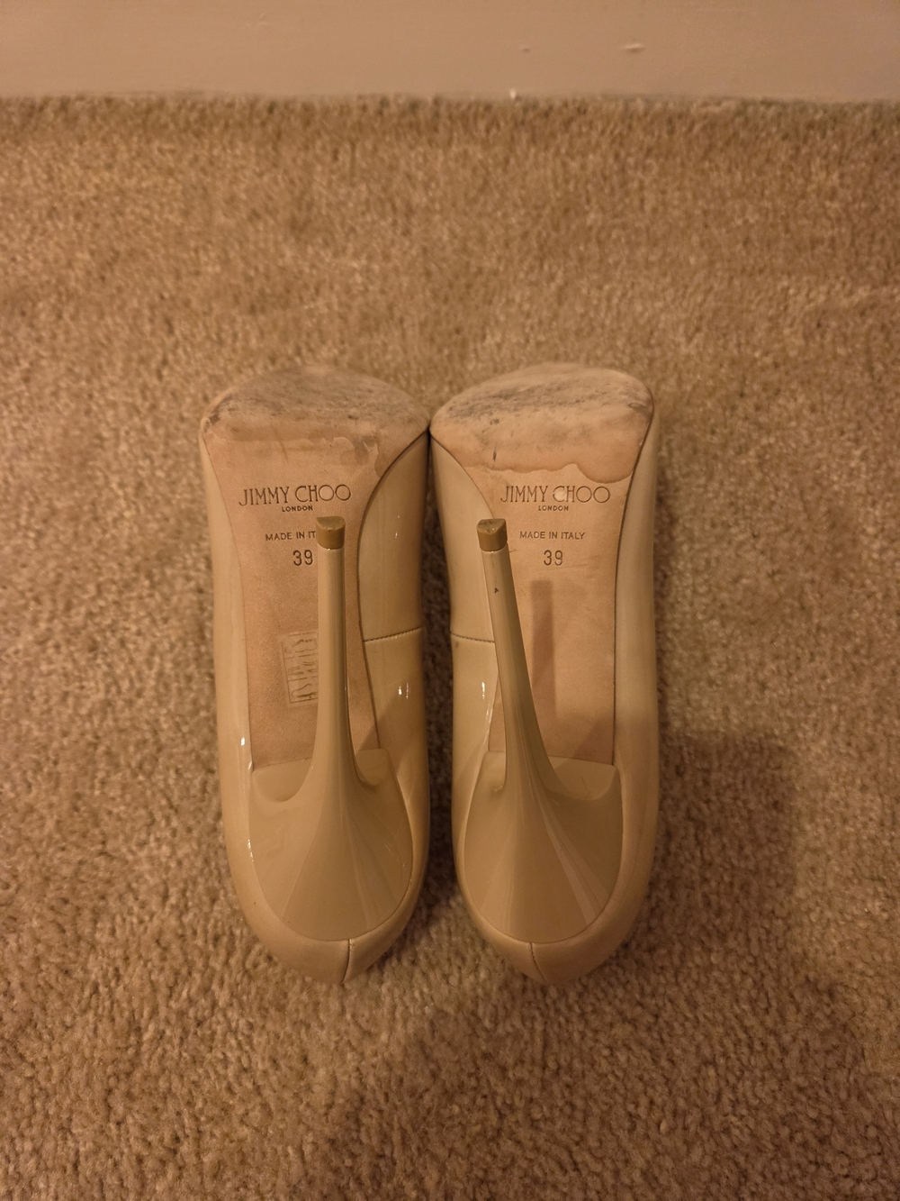 Jimmy Choo Anouk120 Nude 39 - Picture 12 of 12